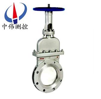 Dark plate manual knife gate valve - dark bar type knife gate valve