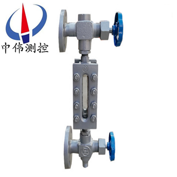 High temperature and high pressure glass level gauge