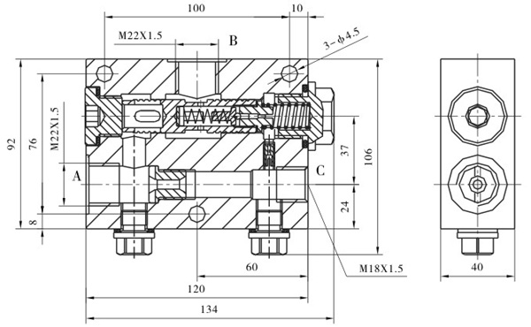  Constant flow valve